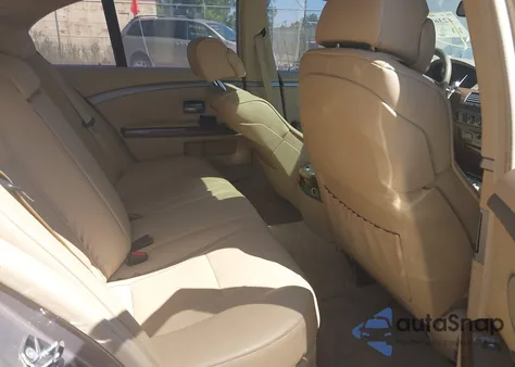 2008 BMW 750I z USA, uszkodzony, nr VIN WBAHL83568DT14138